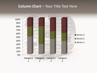 Three-Dimensional Text Solid PowerPoint Template