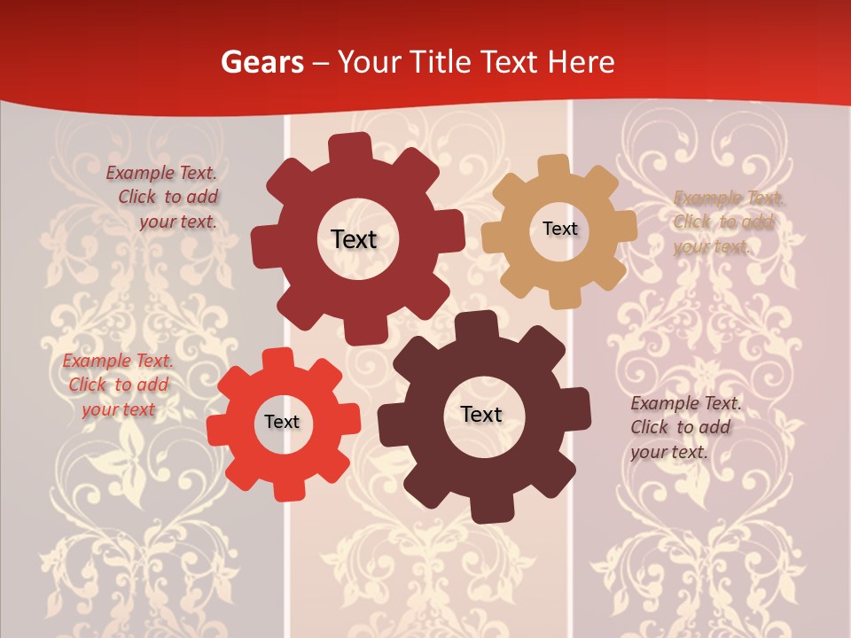Communication Room Office PowerPoint Template