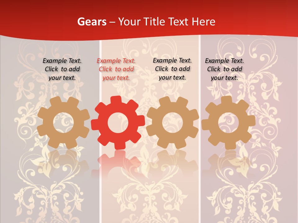 Communication Room Office PowerPoint Template