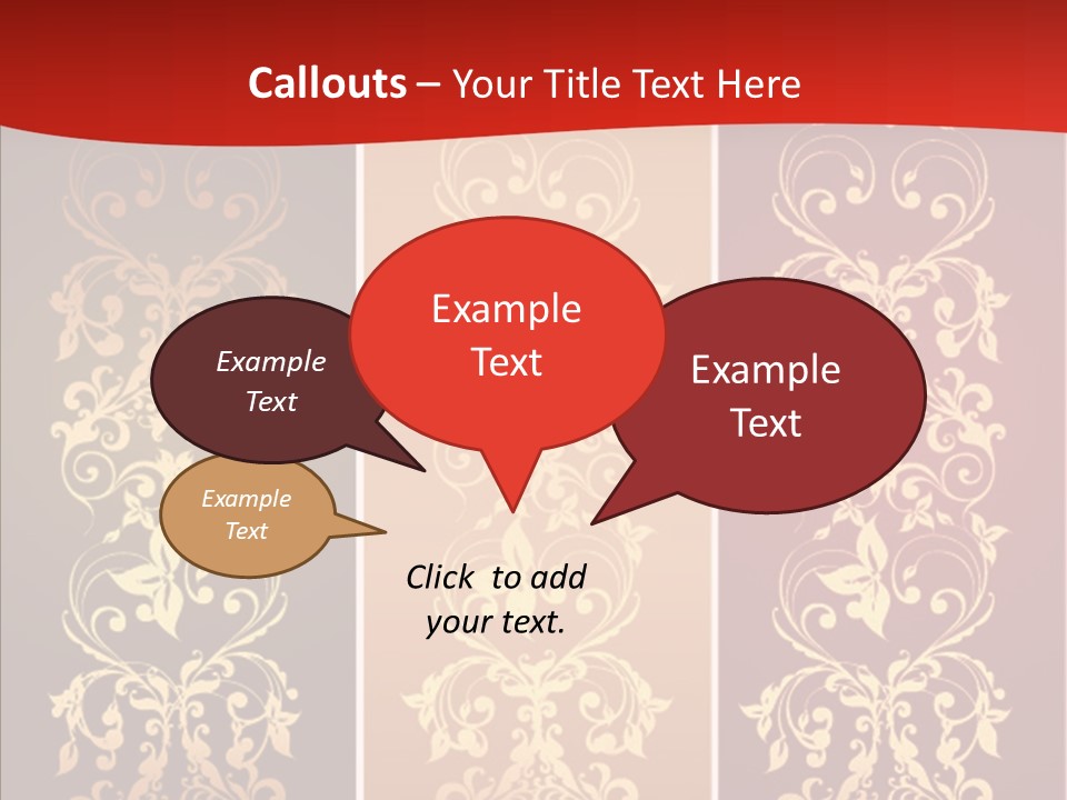 Communication Room Office PowerPoint Template