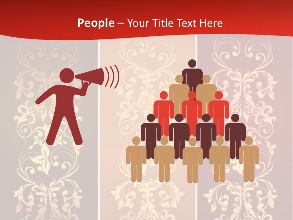 Communication Room Office PowerPoint Template