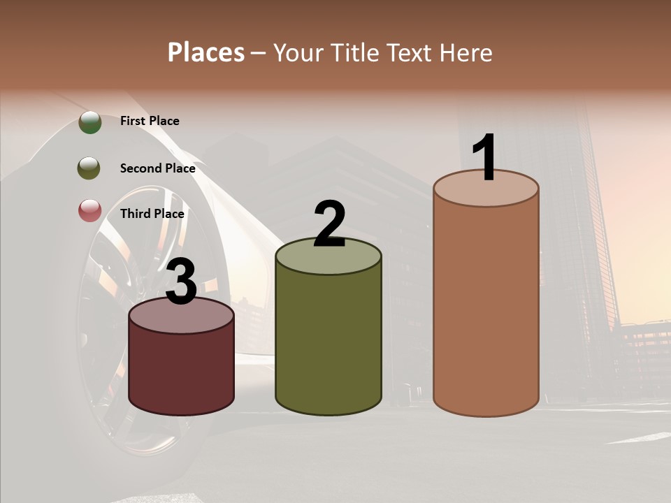 Urban Engine Vehicle PowerPoint Template