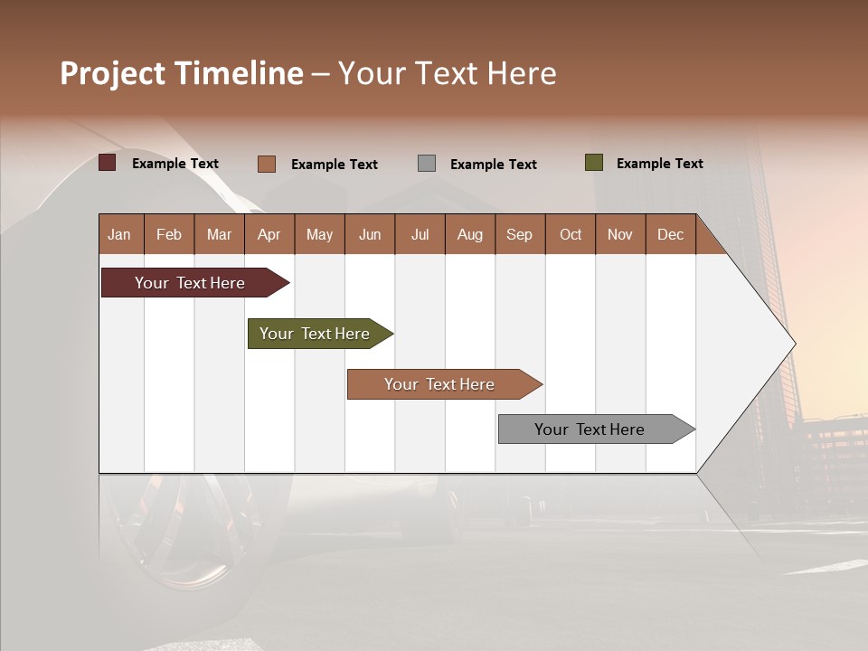 Urban Engine Vehicle PowerPoint Template