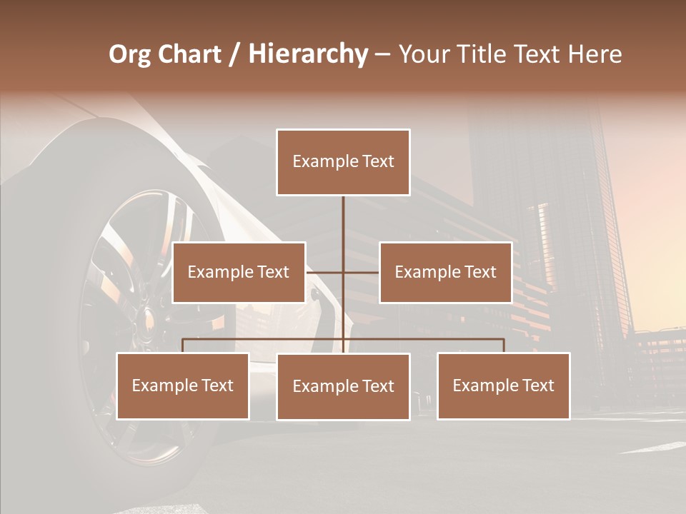 Urban Engine Vehicle PowerPoint Template