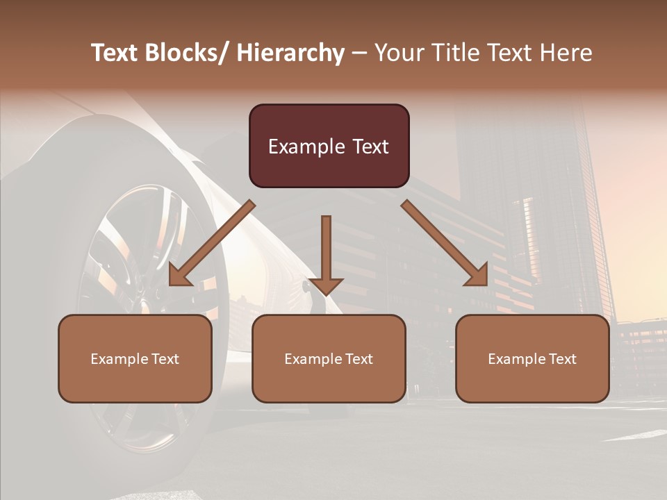 Urban Engine Vehicle PowerPoint Template