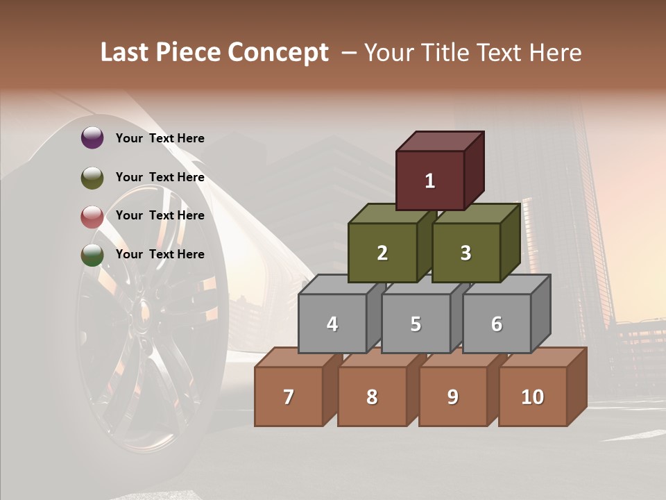 Urban Engine Vehicle PowerPoint Template