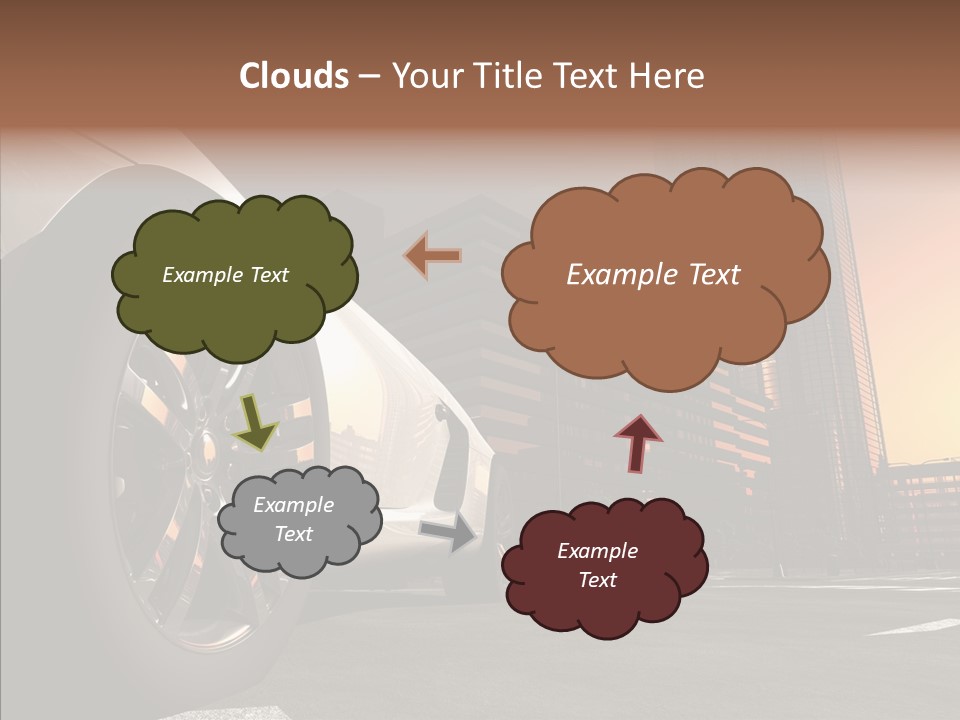 Urban Engine Vehicle PowerPoint Template