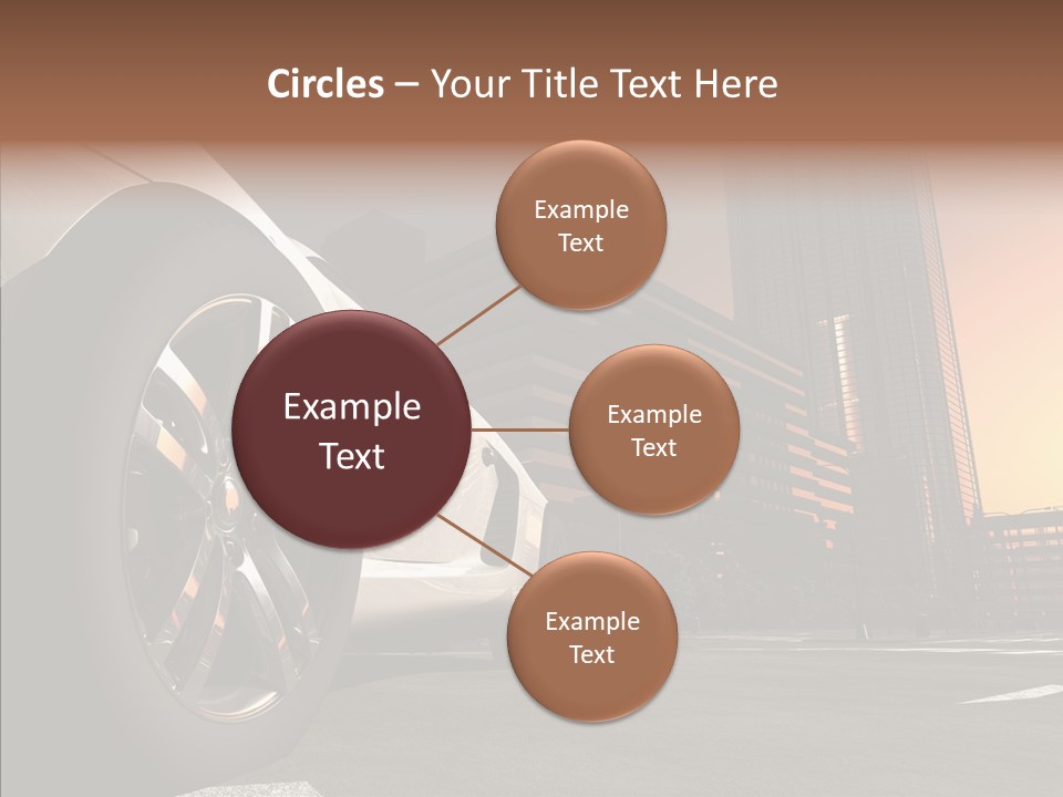 Urban Engine Vehicle PowerPoint Template