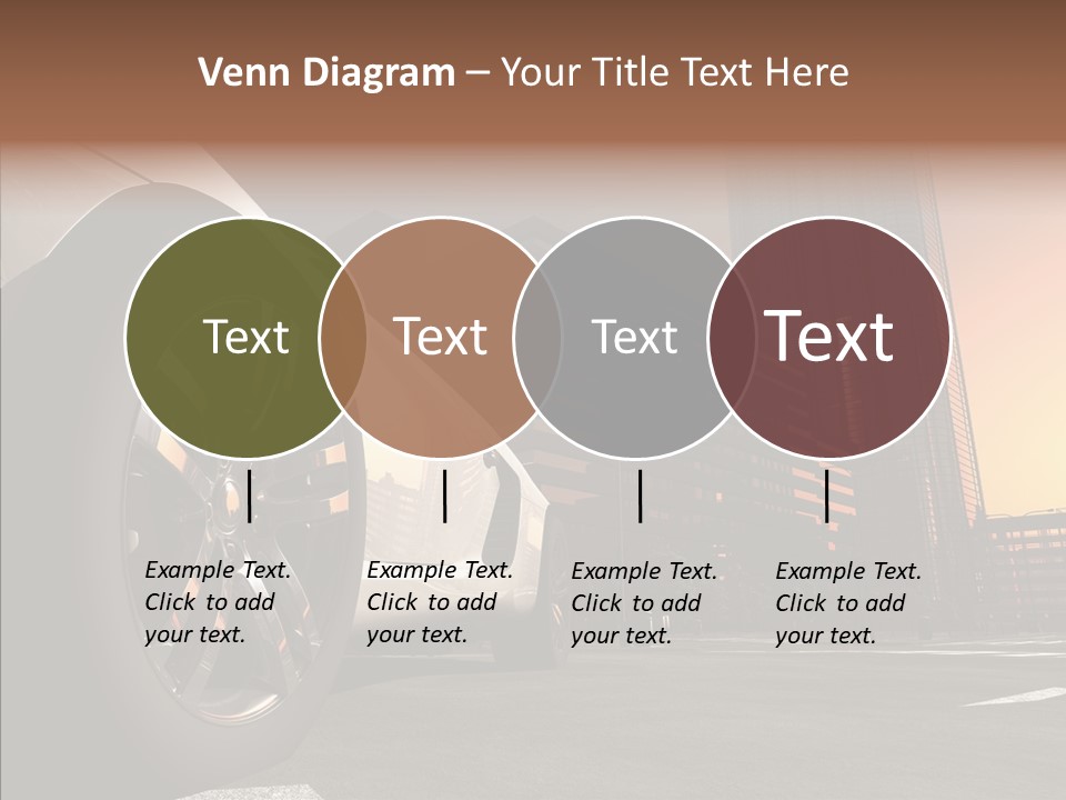 Urban Engine Vehicle PowerPoint Template