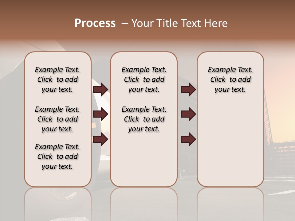 Urban Engine Vehicle PowerPoint Template