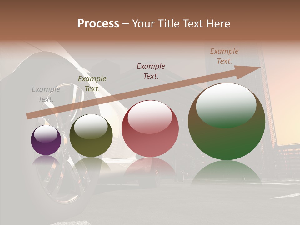 Urban Engine Vehicle PowerPoint Template