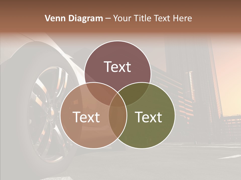 Urban Engine Vehicle PowerPoint Template