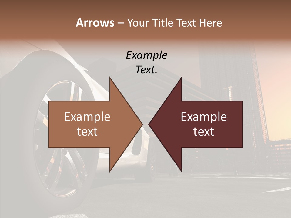 Urban Engine Vehicle PowerPoint Template