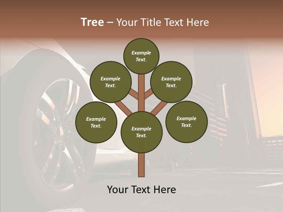 Urban Engine Vehicle PowerPoint Template