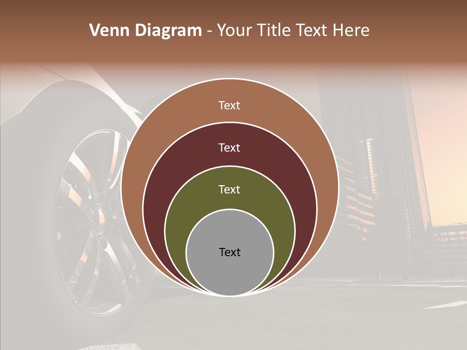 Urban Engine Vehicle PowerPoint Template