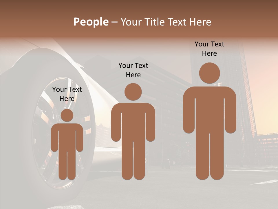 Urban Engine Vehicle PowerPoint Template