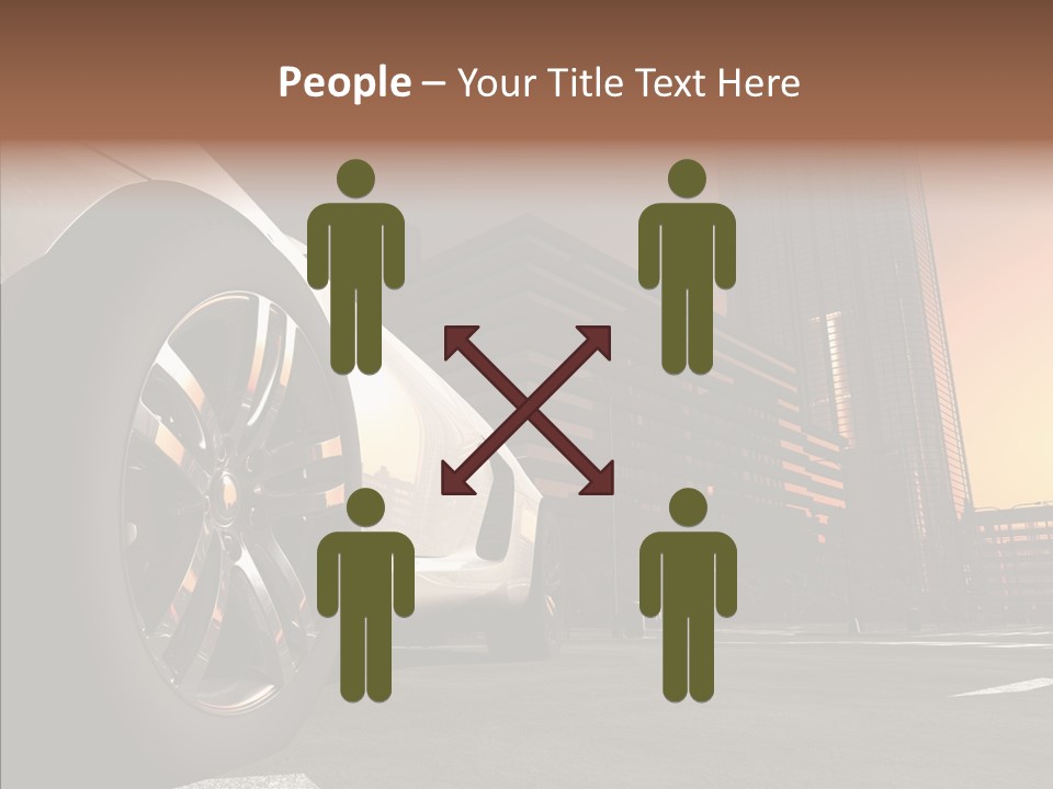 Urban Engine Vehicle PowerPoint Template