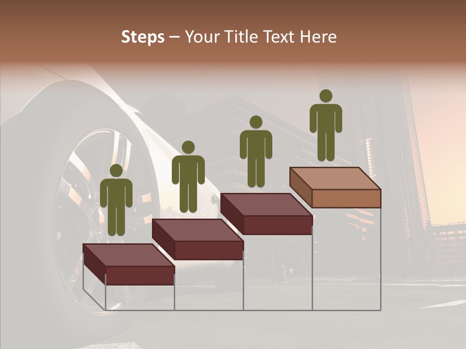 Urban Engine Vehicle PowerPoint Template