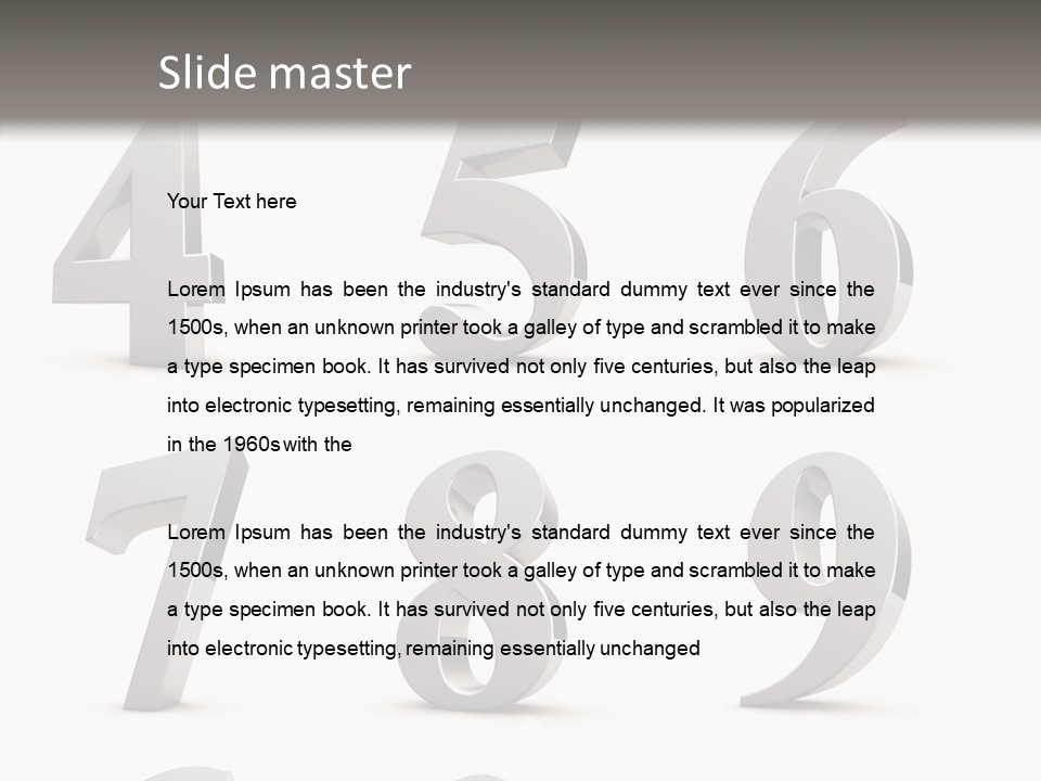 Number Two Birthday PowerPoint Template