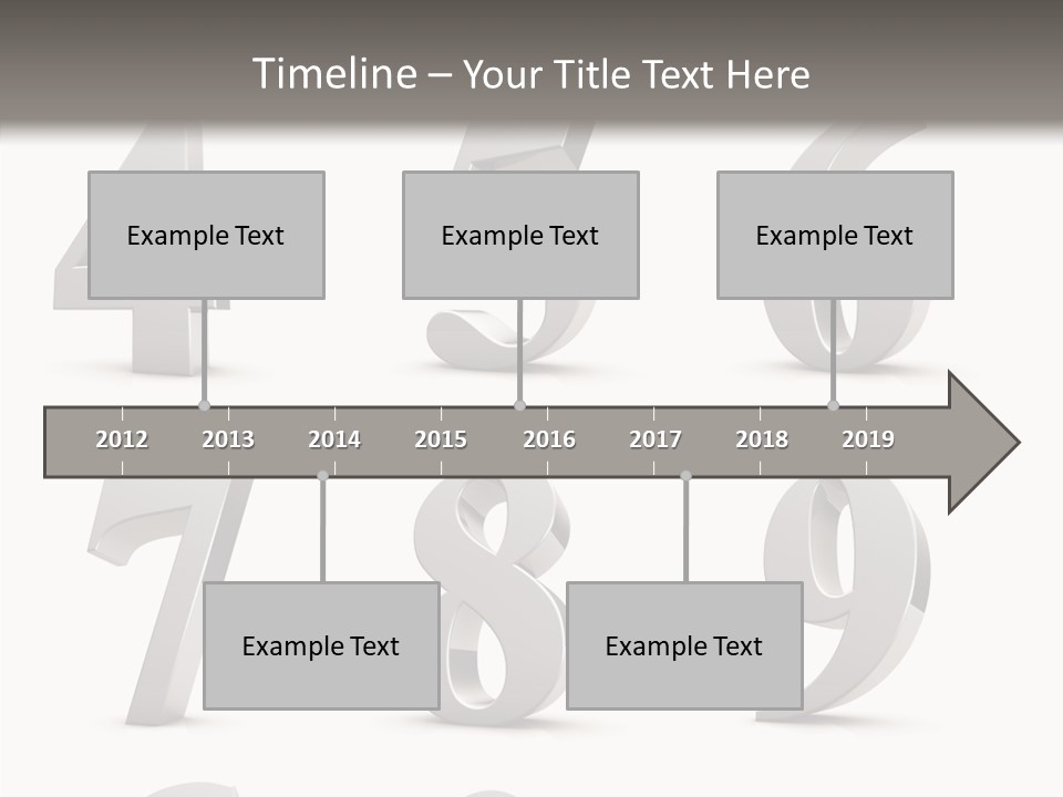 Number Two Birthday PowerPoint Template