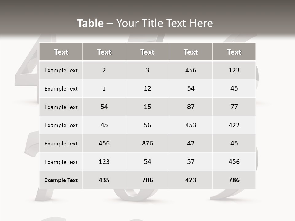 Number Two Birthday PowerPoint Template
