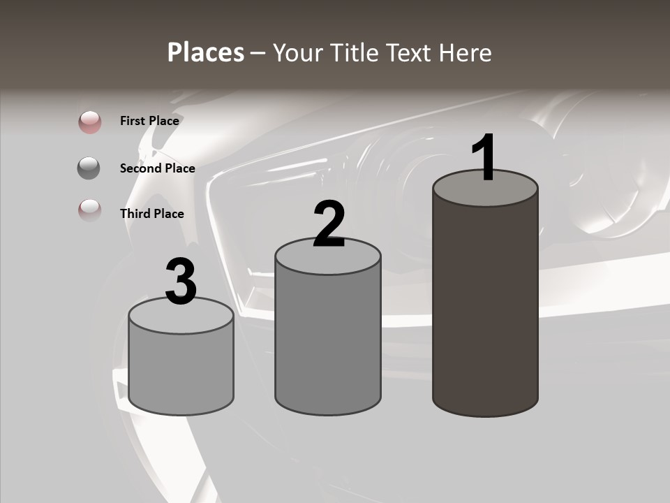 Sport Metallic Street PowerPoint Template