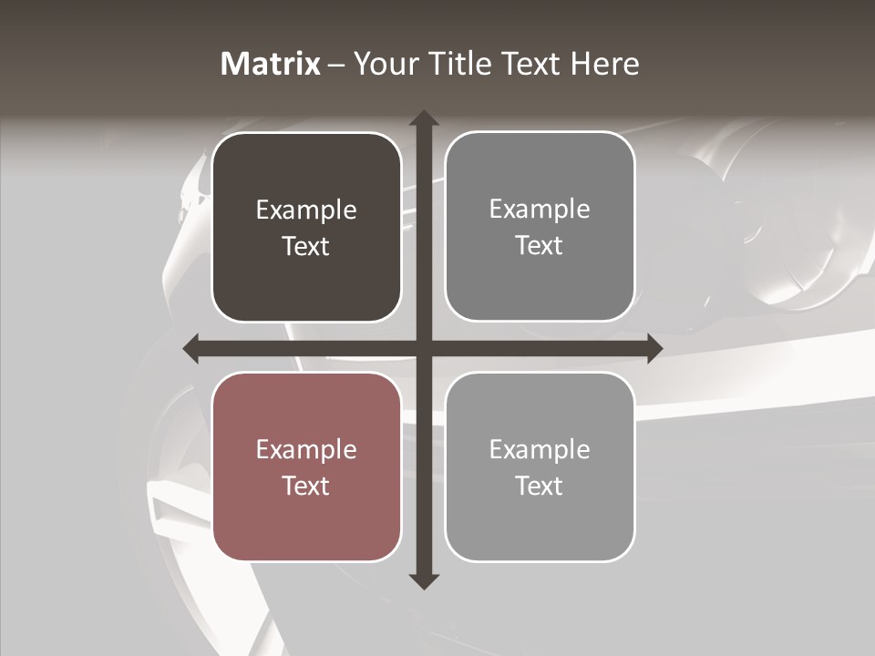 Sport Metallic Street PowerPoint Template