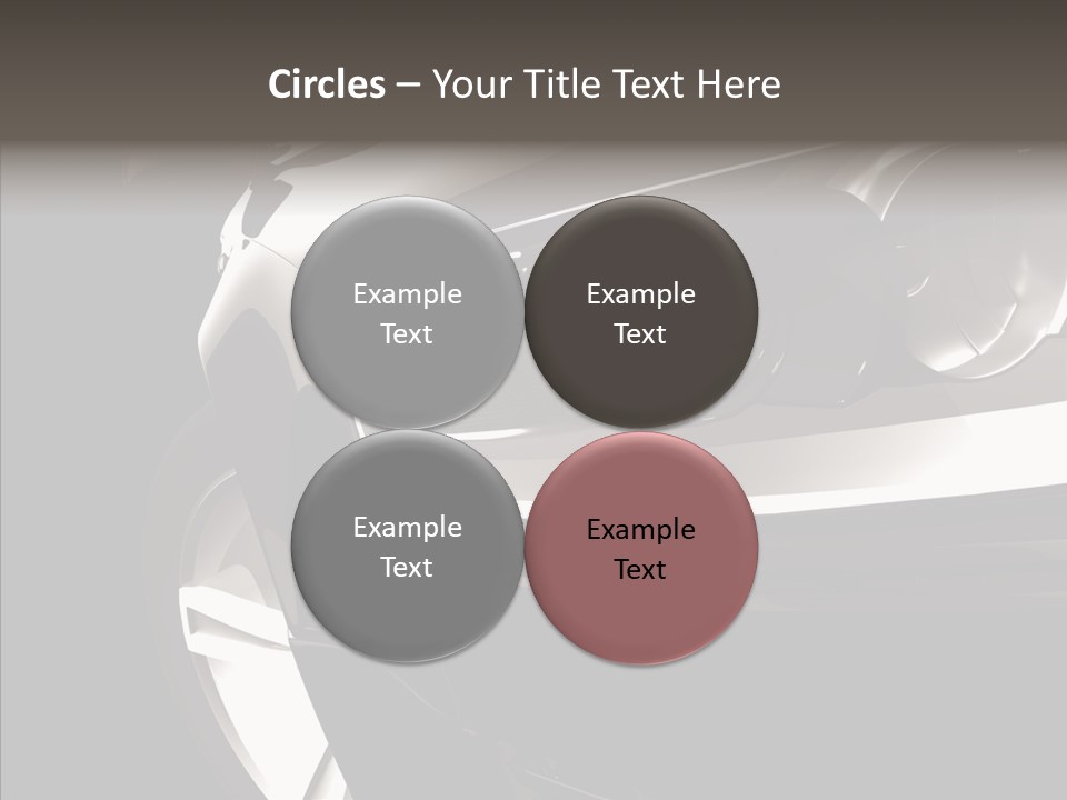 Sport Metallic Street PowerPoint Template