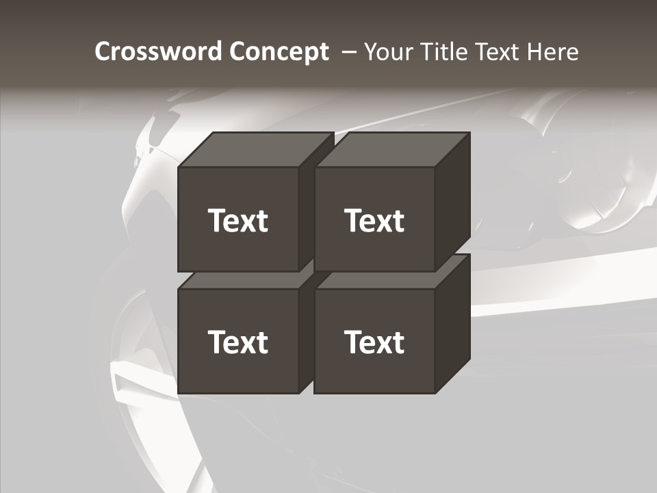 Sport Metallic Street PowerPoint Template