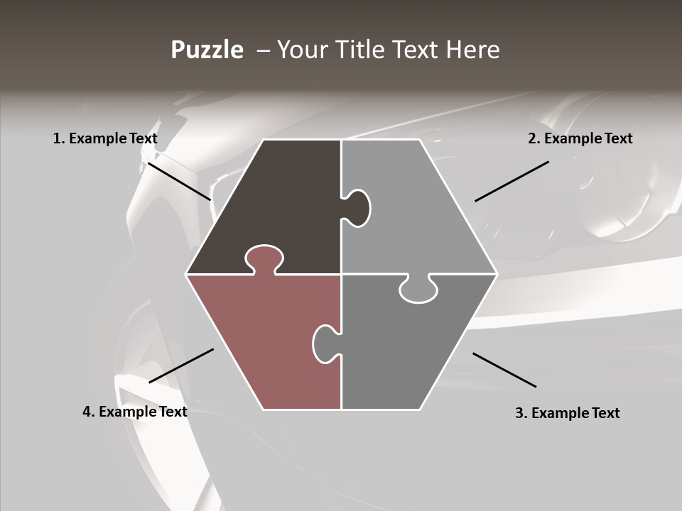 Sport Metallic Street PowerPoint Template