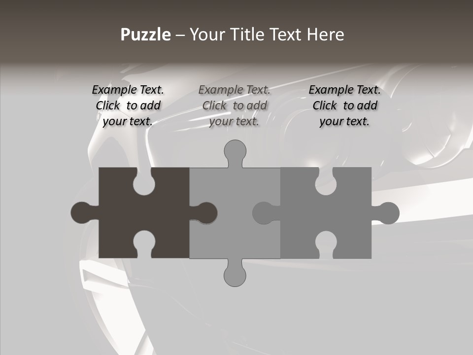 Sport Metallic Street PowerPoint Template