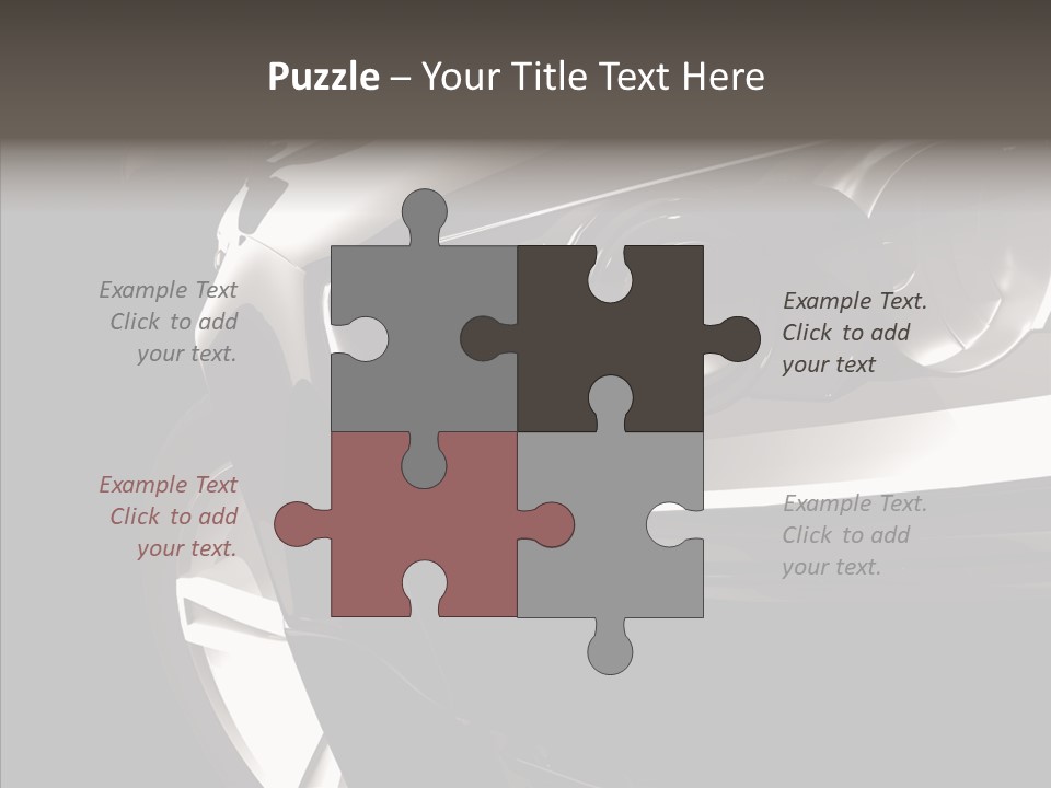 Sport Metallic Street PowerPoint Template