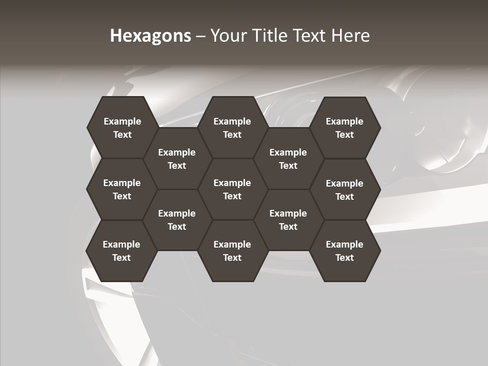 Sport Metallic Street PowerPoint Template