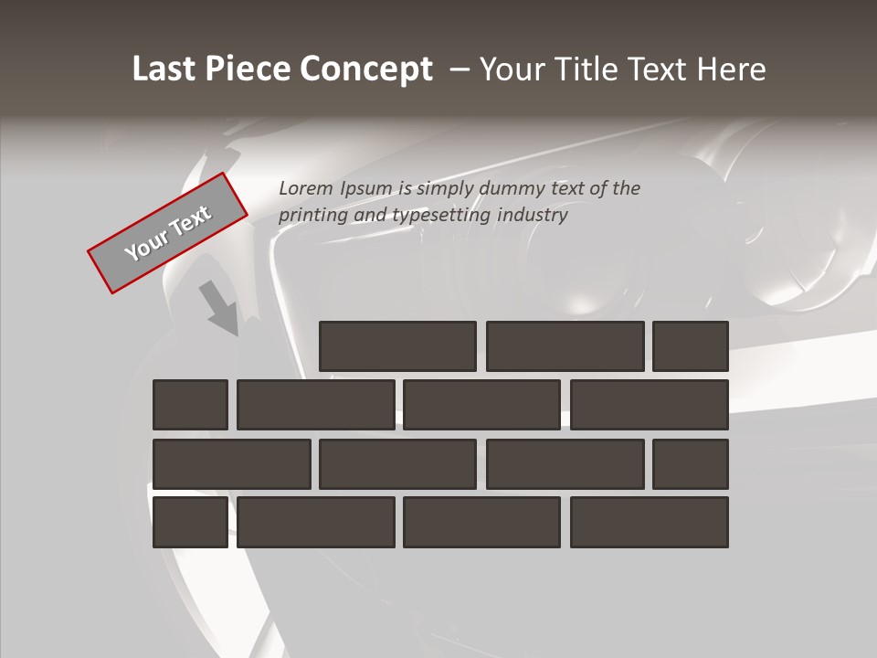 Sport Metallic Street PowerPoint Template