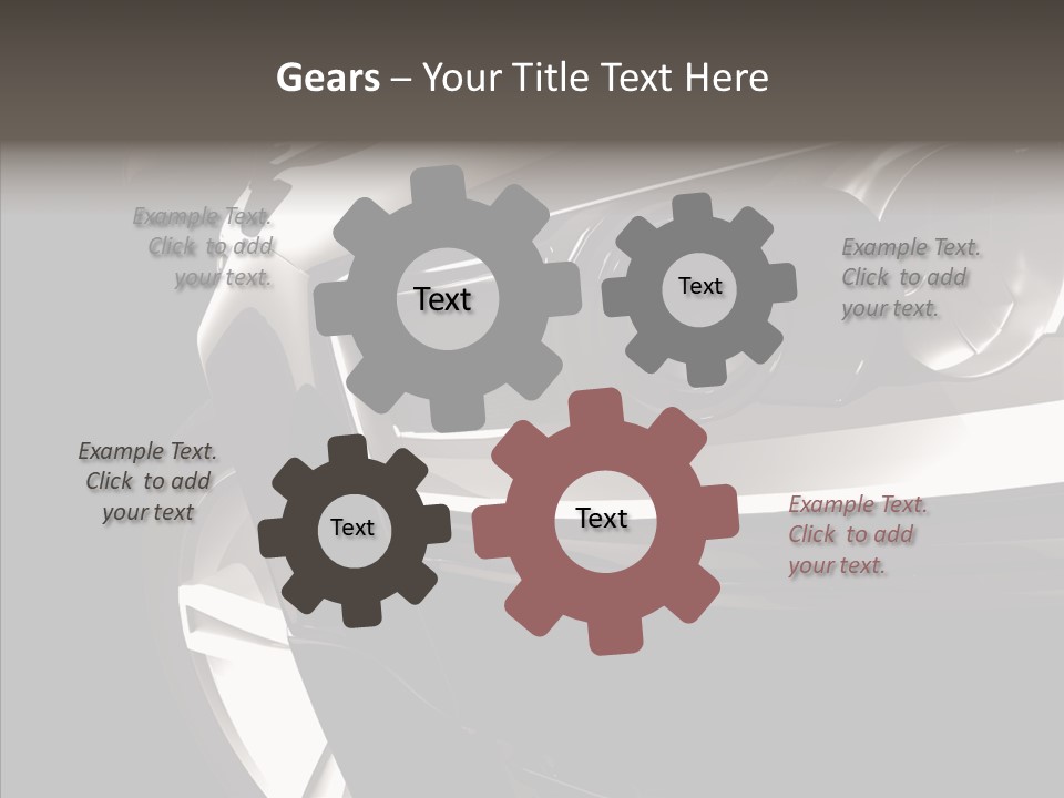 Sport Metallic Street PowerPoint Template