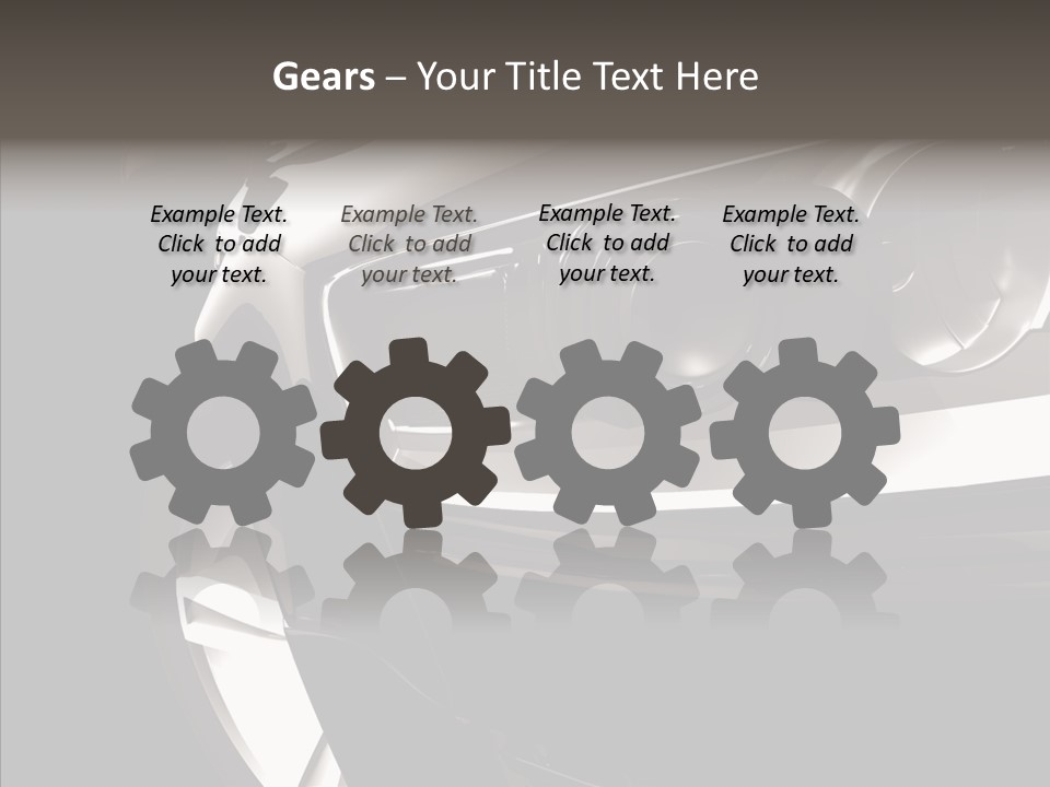 Sport Metallic Street PowerPoint Template