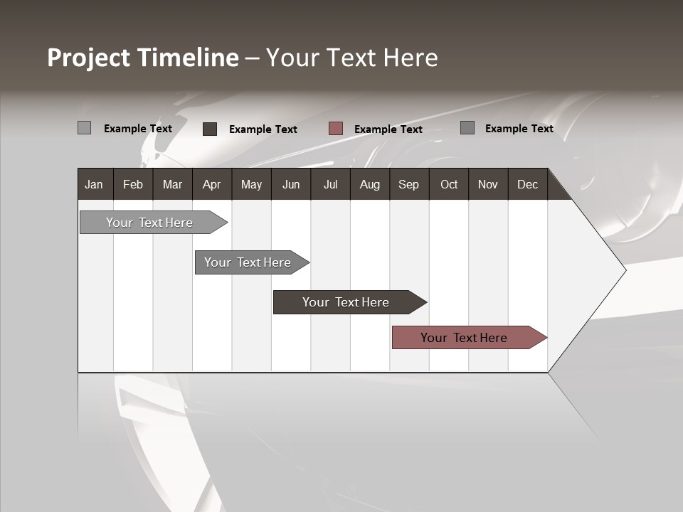 Sport Metallic Street PowerPoint Template