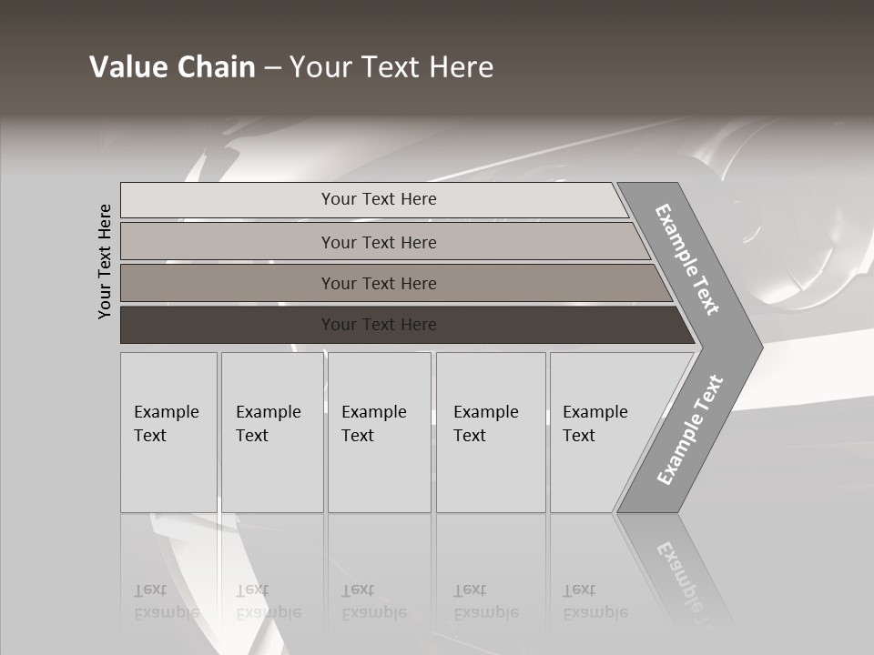 Sport Metallic Street PowerPoint Template