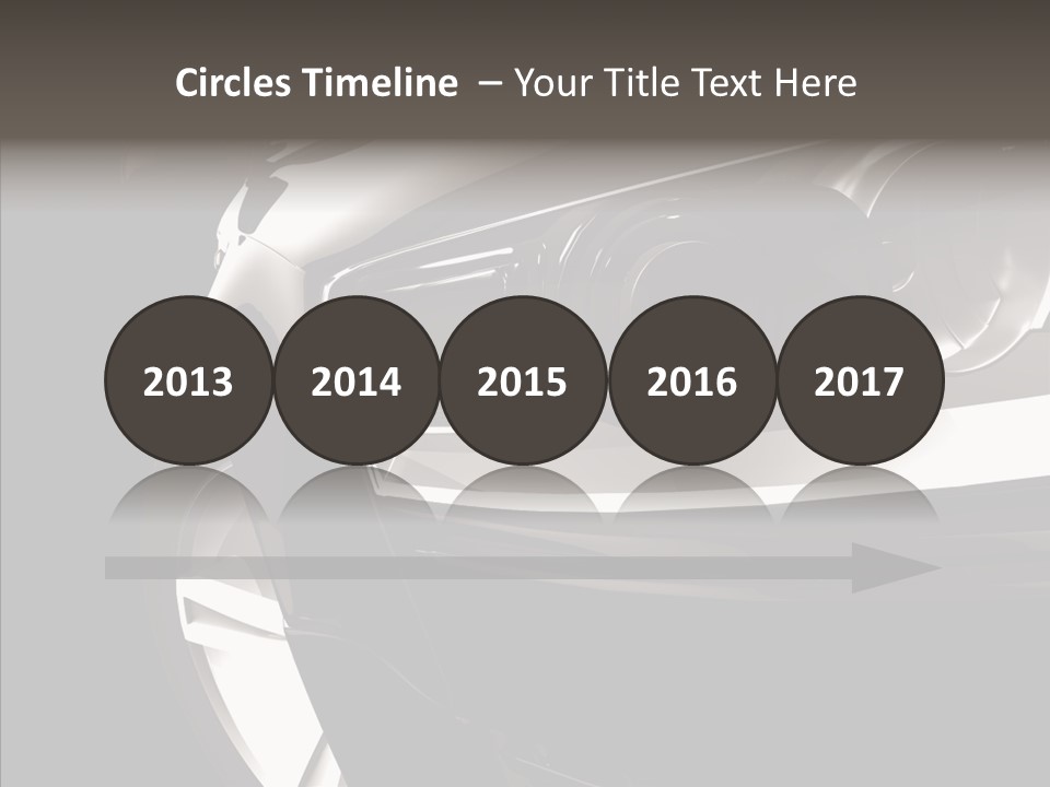 Sport Metallic Street PowerPoint Template