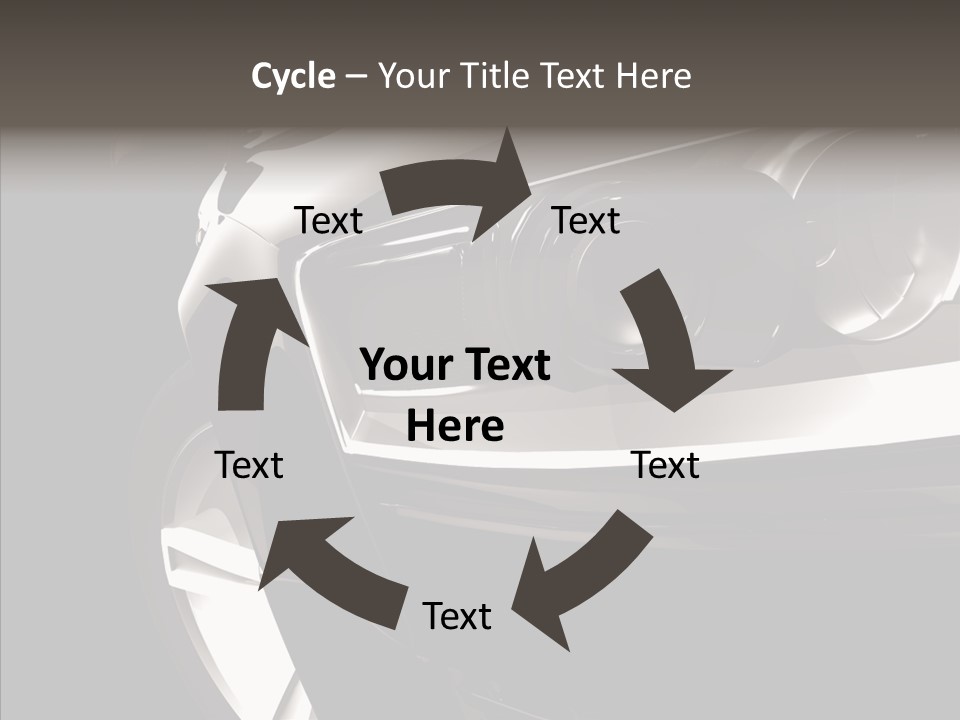 Sport Metallic Street PowerPoint Template