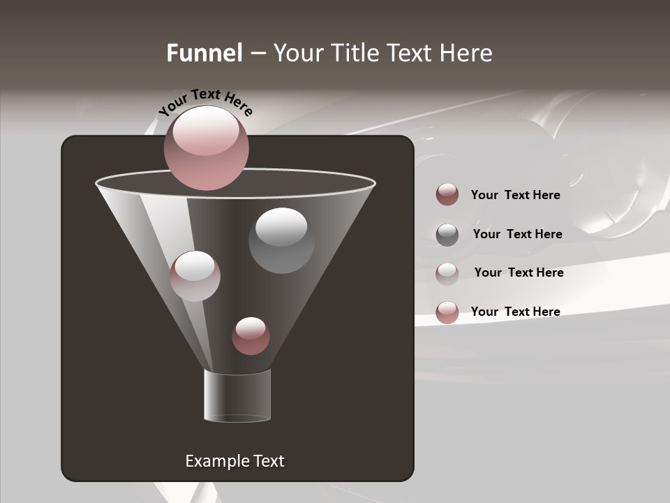 Sport Metallic Street PowerPoint Template