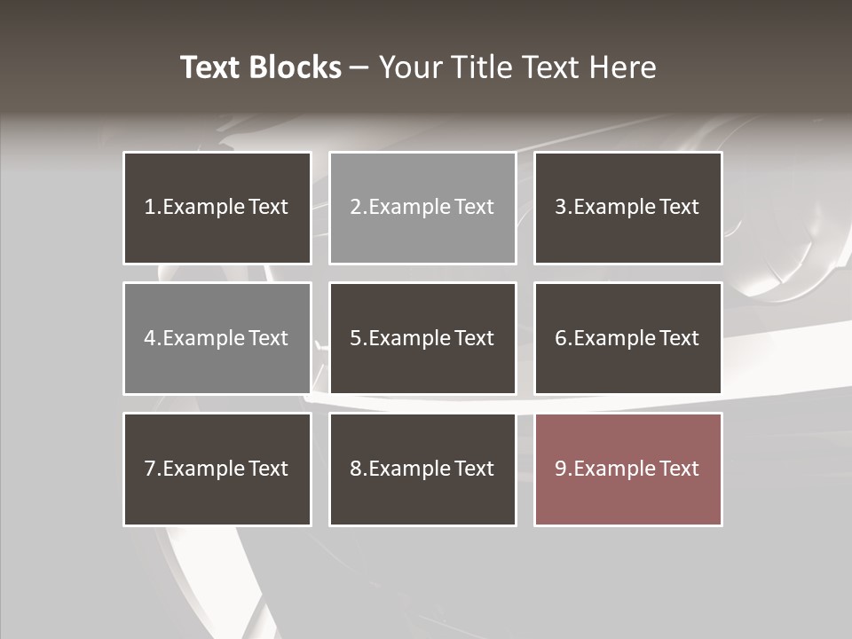 Sport Metallic Street PowerPoint Template