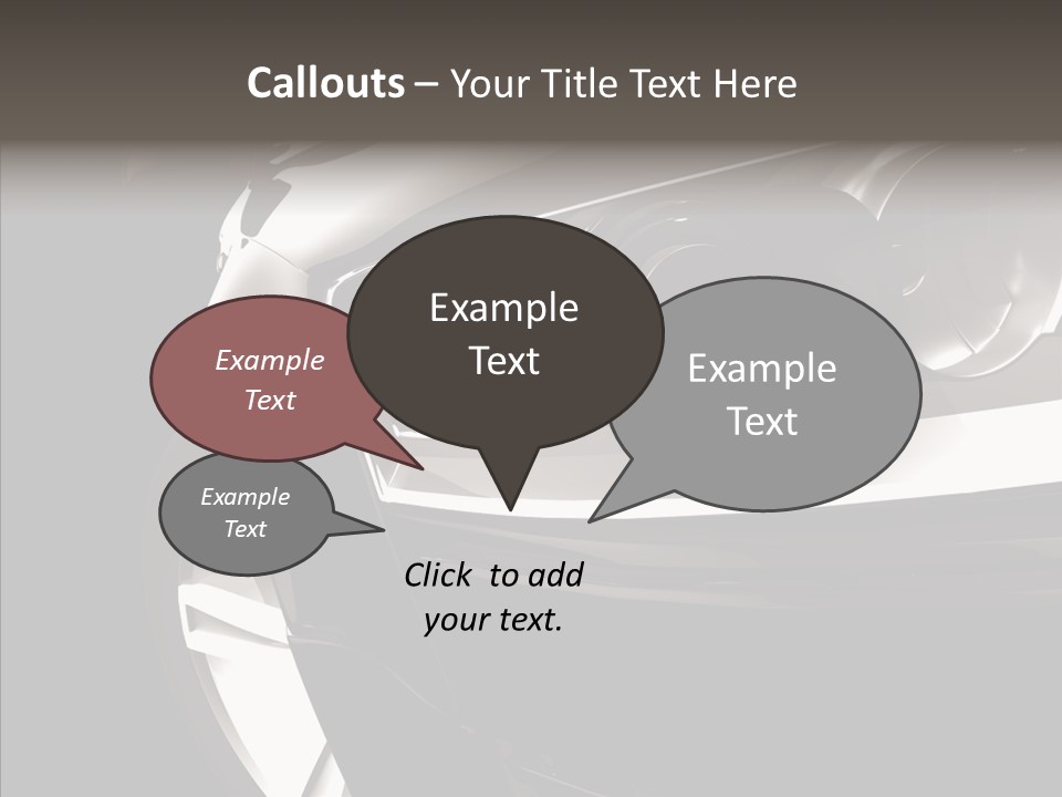 Sport Metallic Street PowerPoint Template