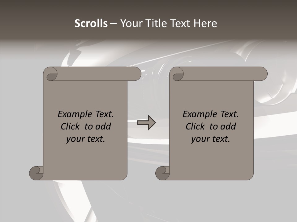 Sport Metallic Street PowerPoint Template