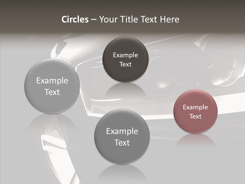 Sport Metallic Street PowerPoint Template