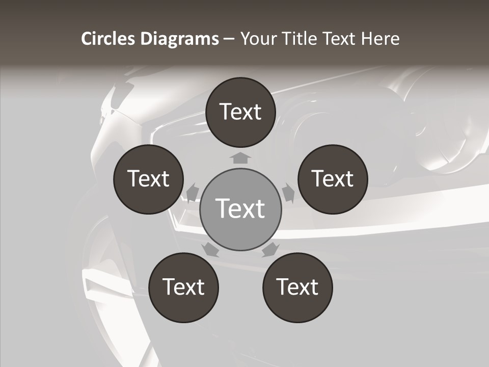 Sport Metallic Street PowerPoint Template