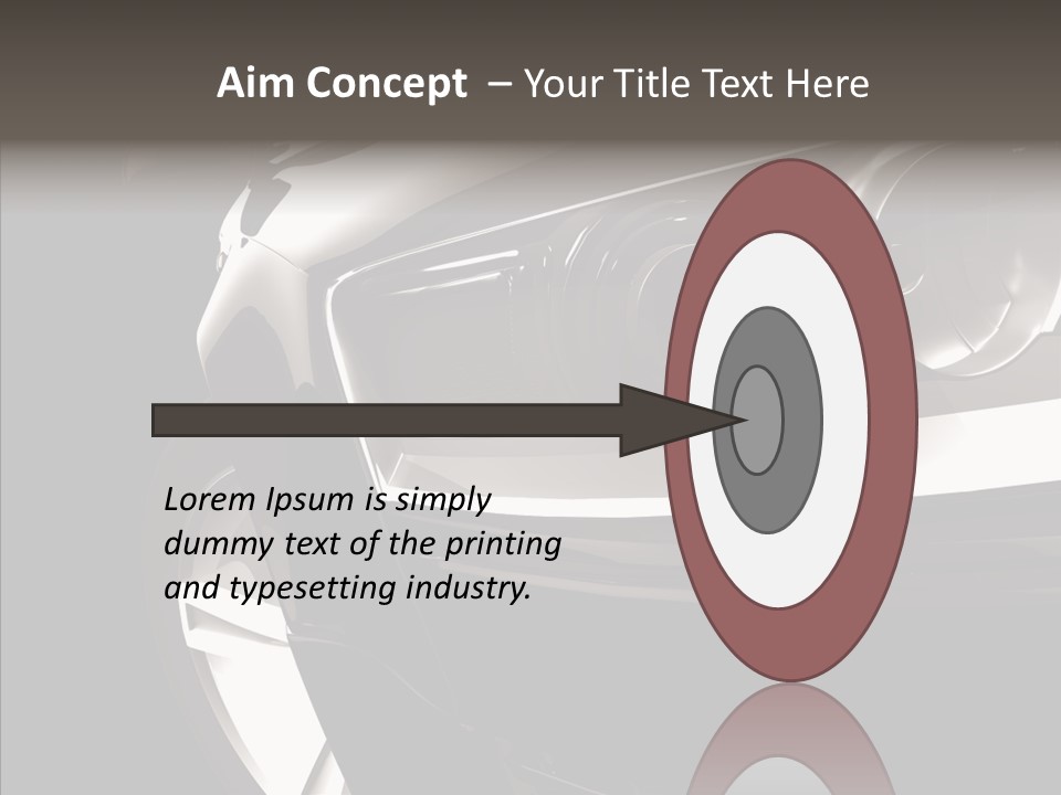 Sport Metallic Street PowerPoint Template