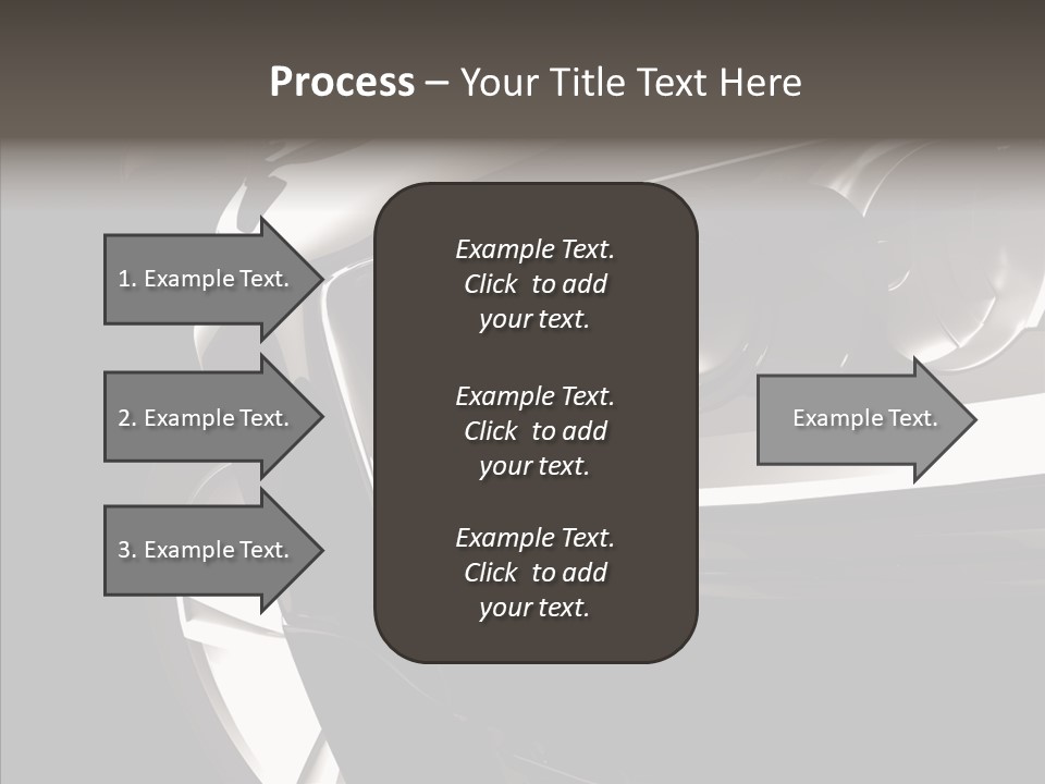 Sport Metallic Street PowerPoint Template
