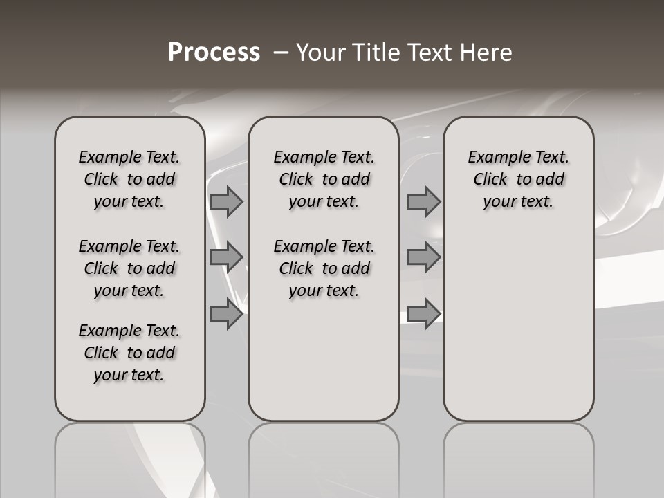 Sport Metallic Street PowerPoint Template