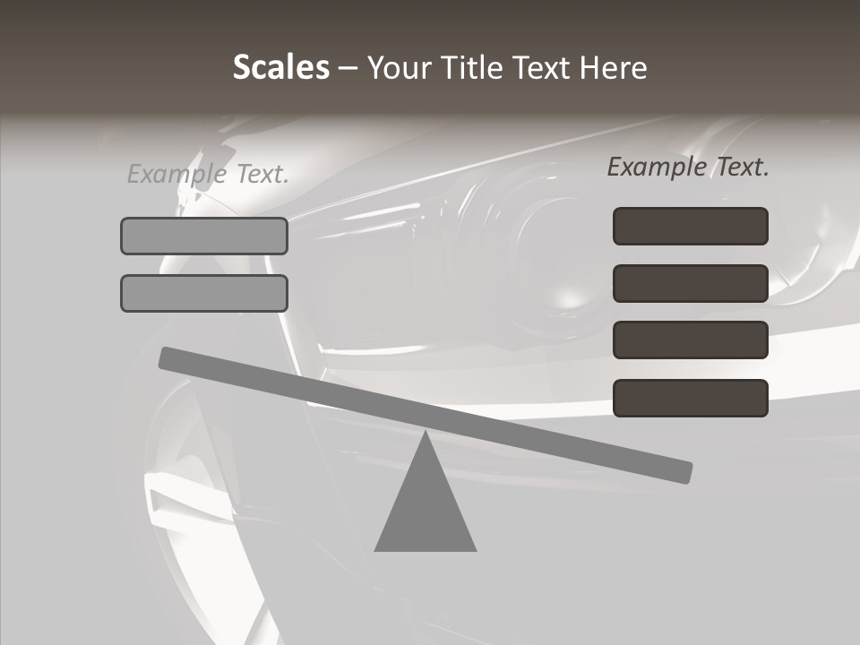 Sport Metallic Street PowerPoint Template